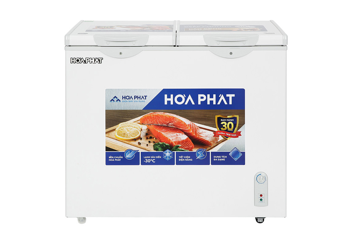 Tủ đông Hòa Phát 2 ngăn 205 lít HPF BD6205